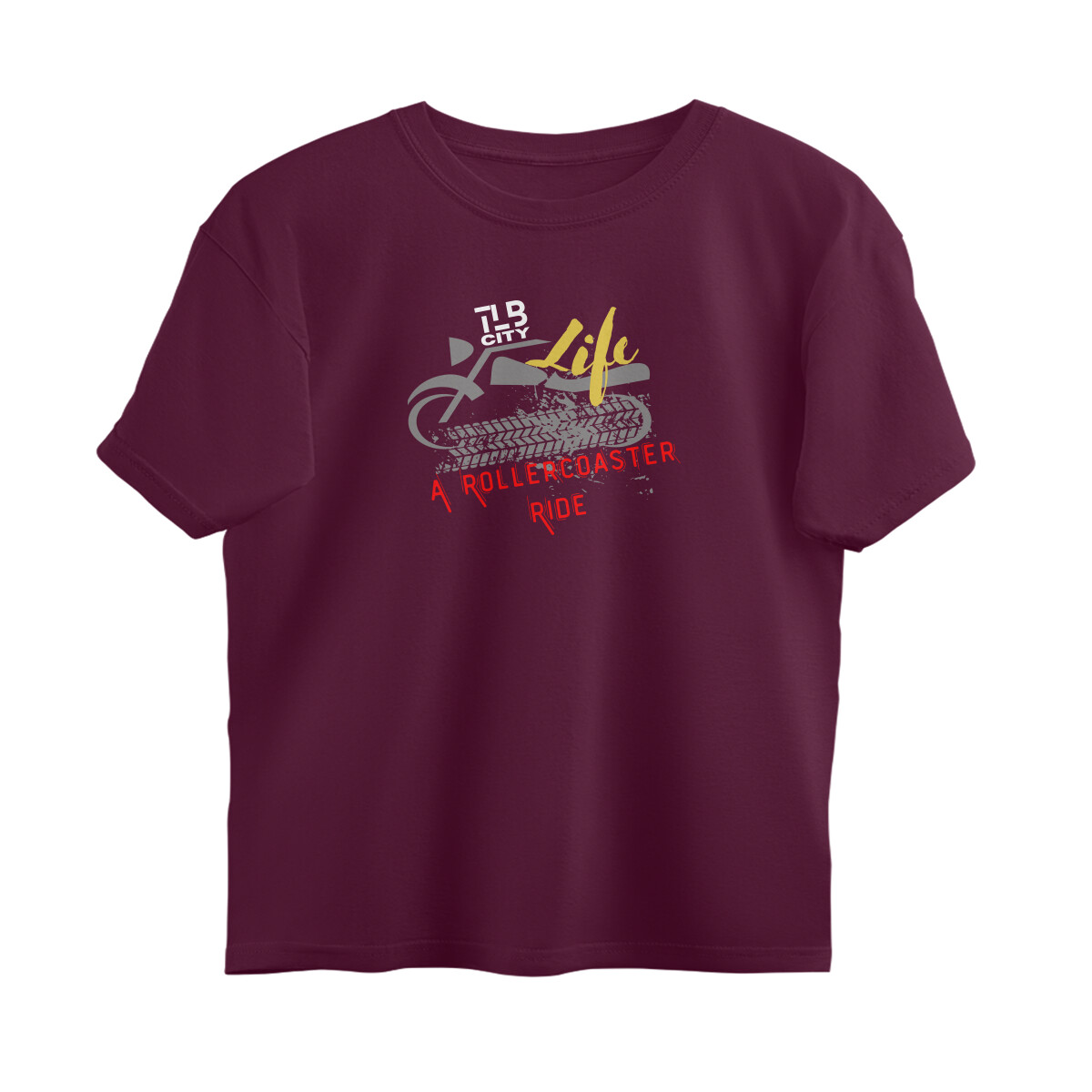 Burgundy T-shirt